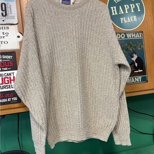 Northcrest Men's Crewneck Sweater in Light Beige